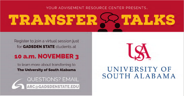 Gadsden State Transfer Talks With University Of South Alabama Nov 3 2020 Etowah Chamber