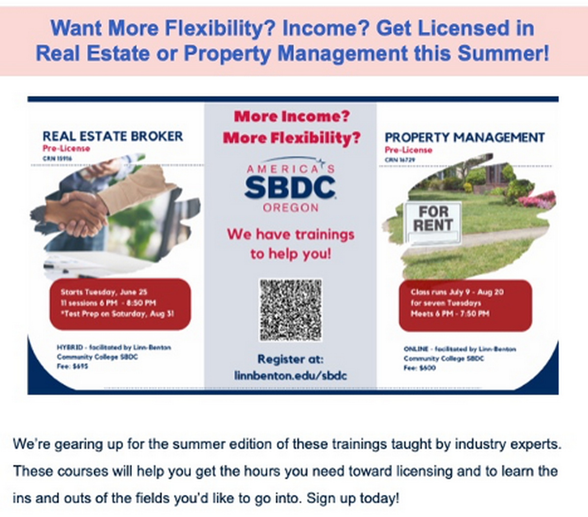 Class: Real Estate Broker Pre License Course Hybrid Jun 25 2024 Class: Real Estate Broker Pre License Course Hybrid Jun 25 2024