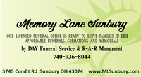 Memory Lane Sunbury by Day Funeral Service