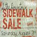 Sitka Downtown Sidewalk Sale