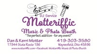 MOTTERIFFIC MUSIC & PHOTO BOOTH