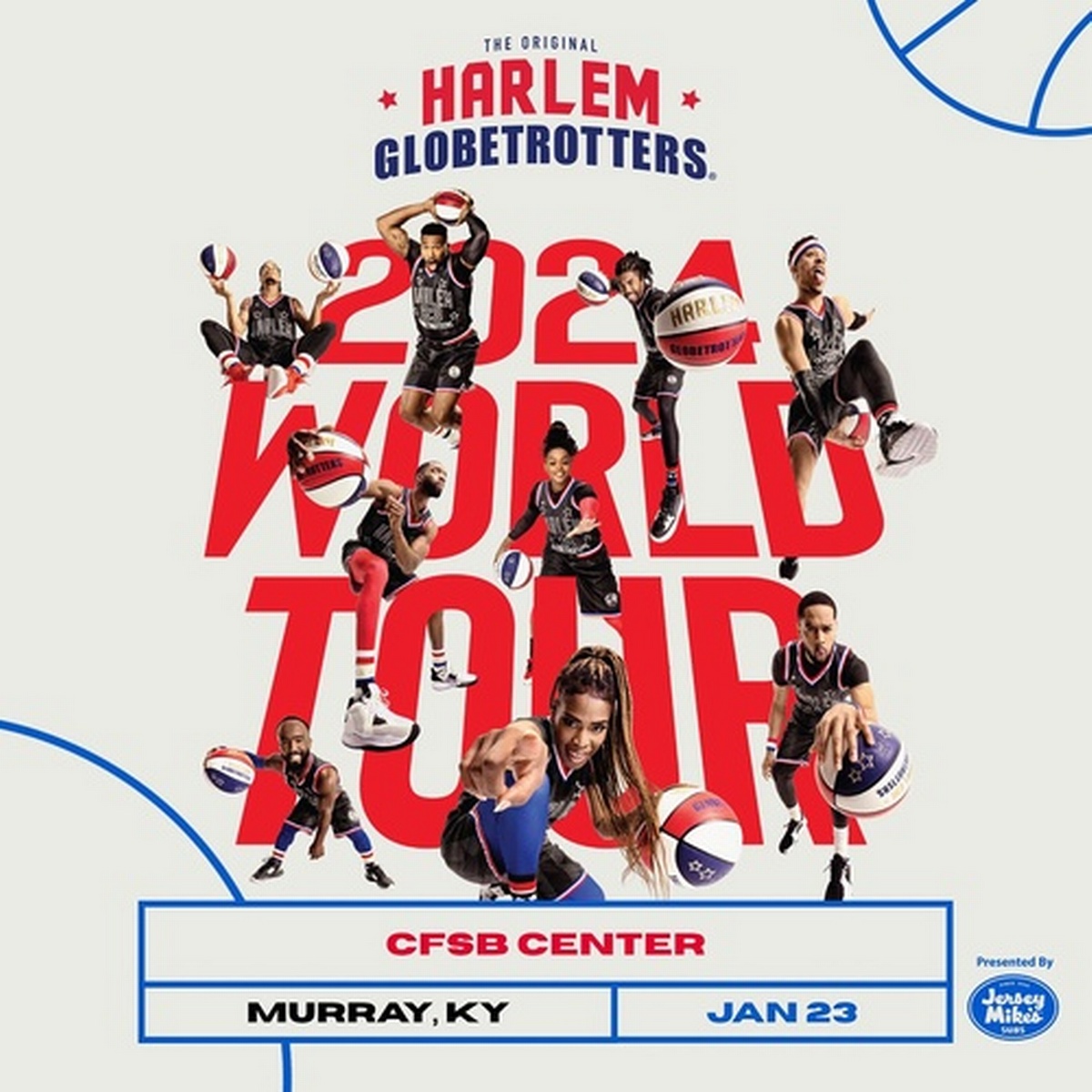 Harlem Globetrotters 2024 World Tour Jan 23, 2024