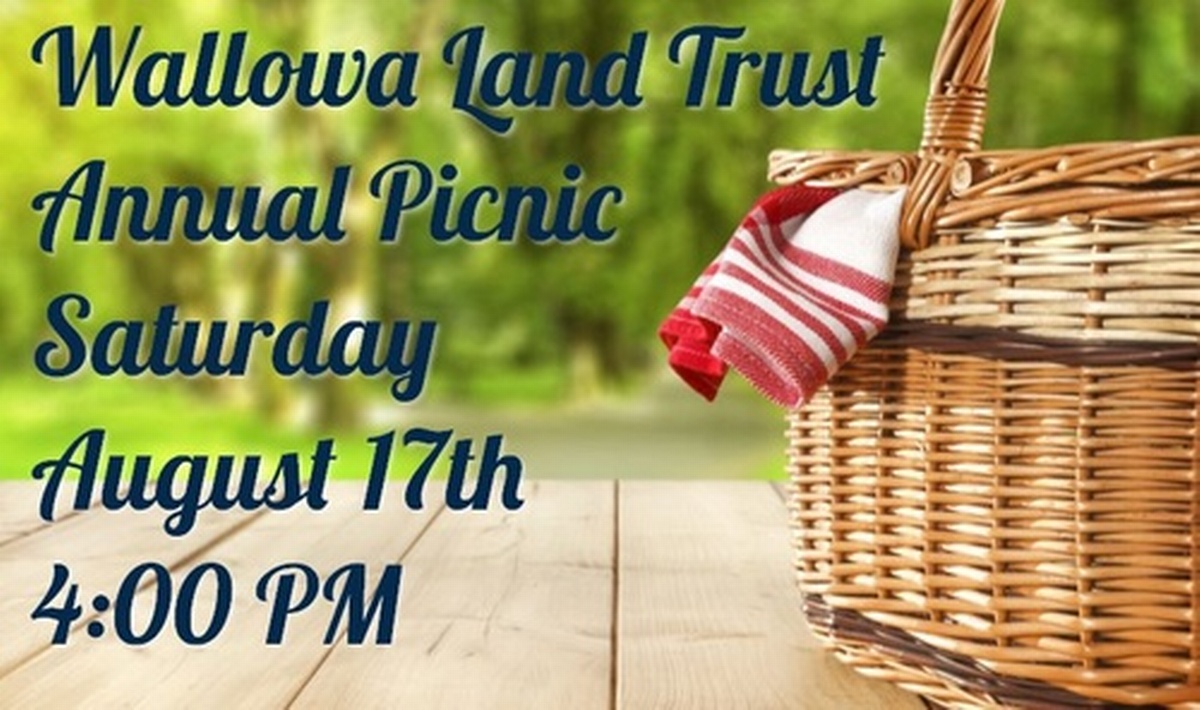 Wallowa Land Trust Annual Picnic Aug 17, 2024