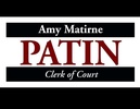 Amy M. Patin for Clerk of Court