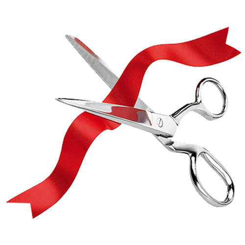 Image result for ribbon cutting