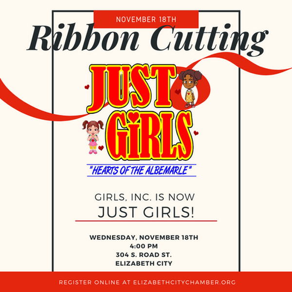 just girls ribbon cutting nov 18 2020 elizabeth city area chamber of commerce nc just girls ribbon cutting nov 18