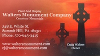 Walter's Monument Inc.