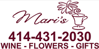 Mari's Flowers Wine Gifts