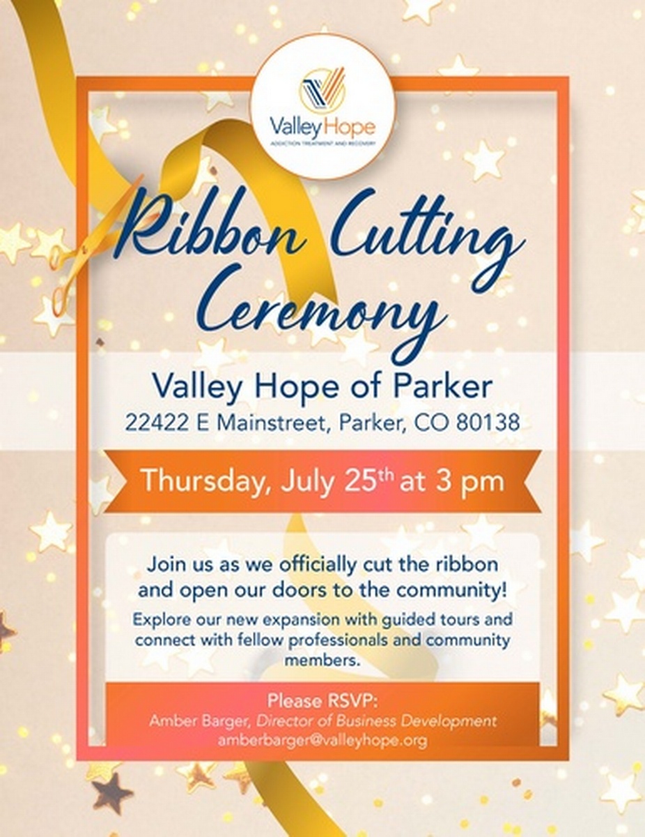 Ribbon Cutting - Valley Hope of Parker Expansion - Jul 25, 2024