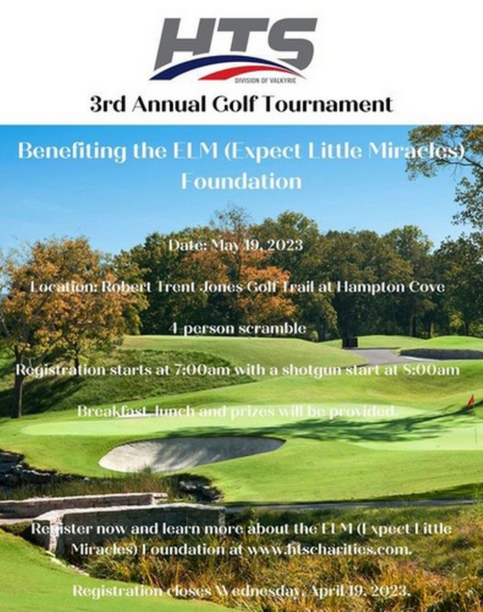 MEMBER EVENT: HTS Charity Golf Tournament for ELM Foundation - May 19 ...