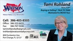 Tami Rohland - Watson Realty Corp.