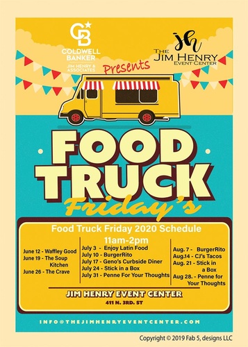 Food Truck Friday's - Presented by CB Coldwell Banker Jim ...