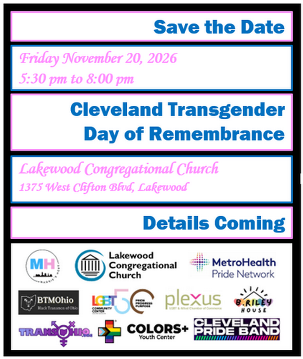 Cleveland Transgender Day of Remembrance