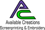 Available Creations Screenprinting & Embroidery LLC