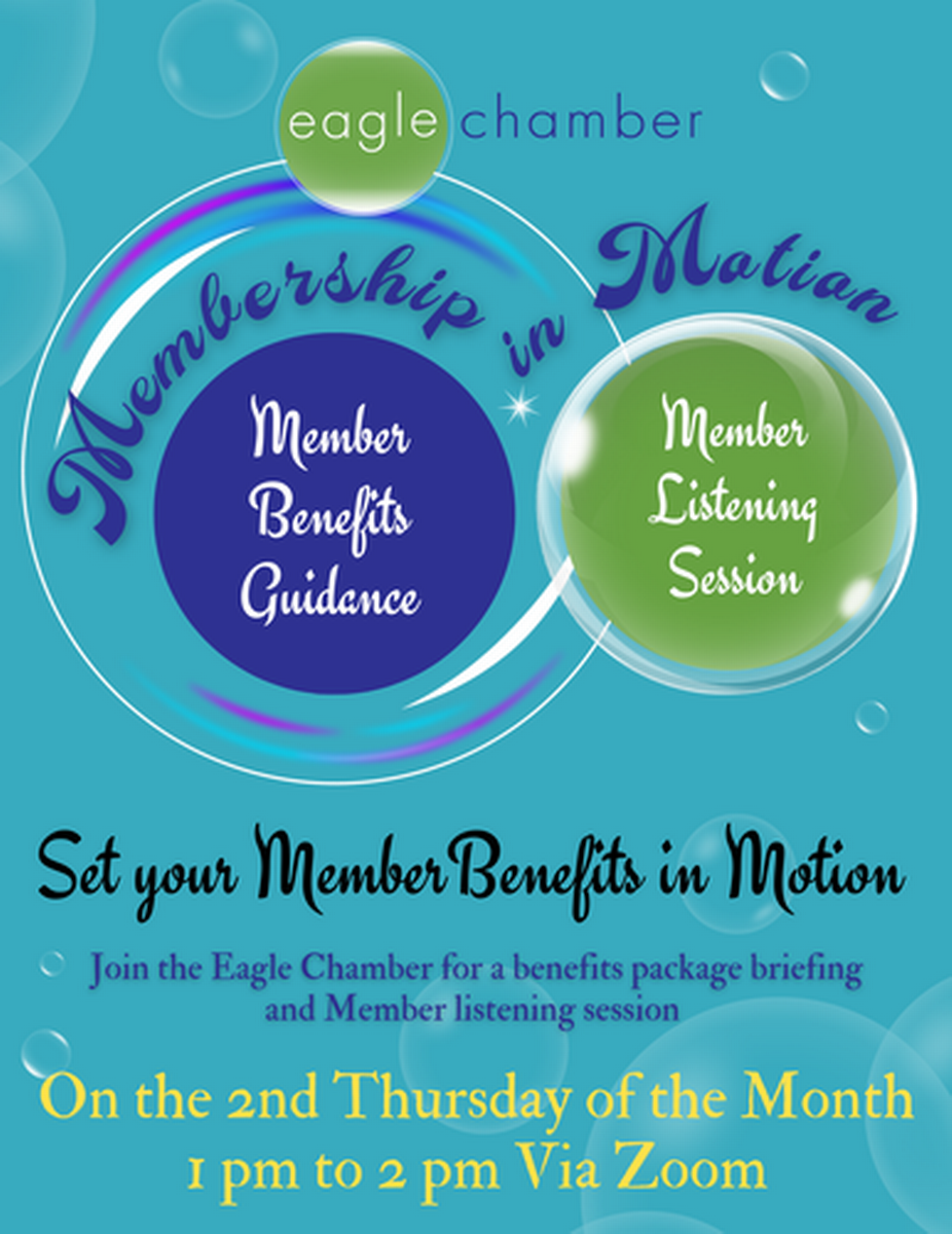 Eagle Chamber's Membership in Motion Virtual Event - Oct 10, 2024