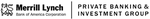 Merrill Lynch Private Banking and Investment Group
