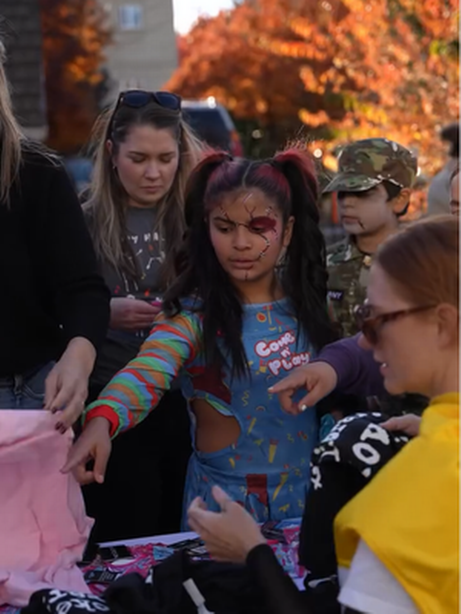 Halloween in the Truckee Downtown Park