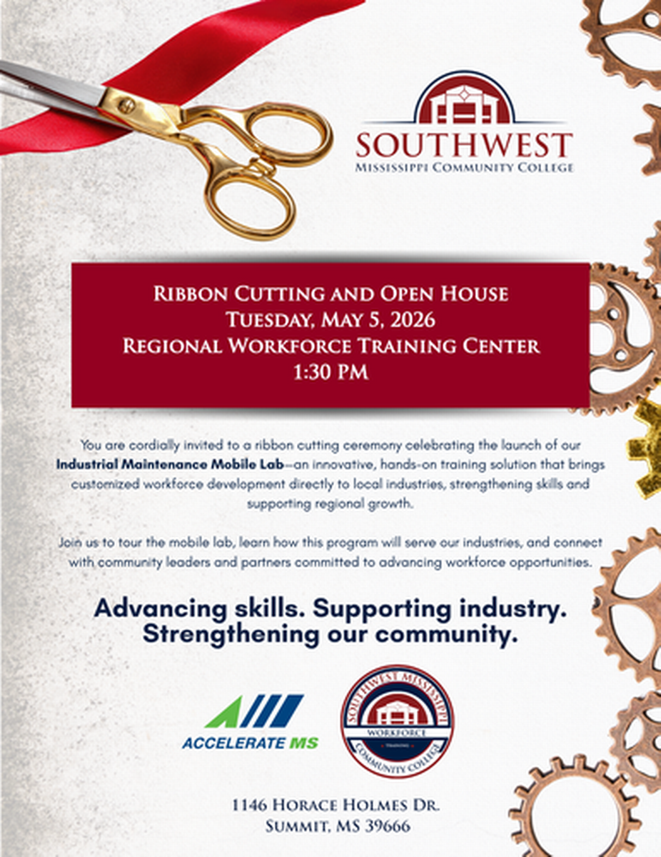 Smcc Workforce Ribbon Cutting & Open House for SMCC Workforce Training Center - May 5 ...