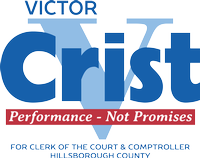 Elect Victor Crist Clerk of the Court & Comptroller