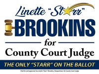 Linette ''Starr'' Brookins for County Court Judge, Group 11