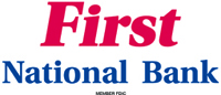 FIRST NATIONAL BANK