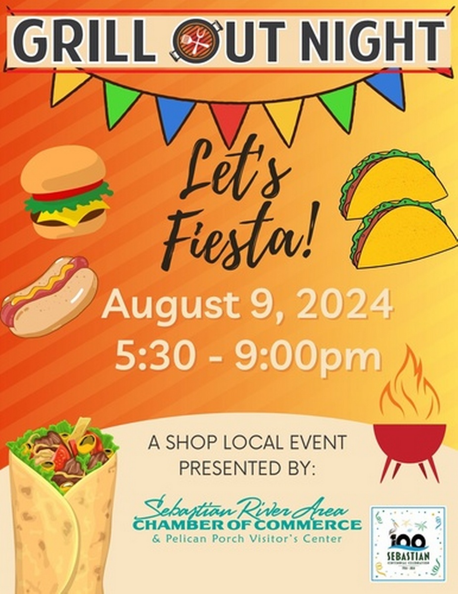 Grill Out Night 8.9.24 Aug 9, 2024 Sebastian River Area Chamber