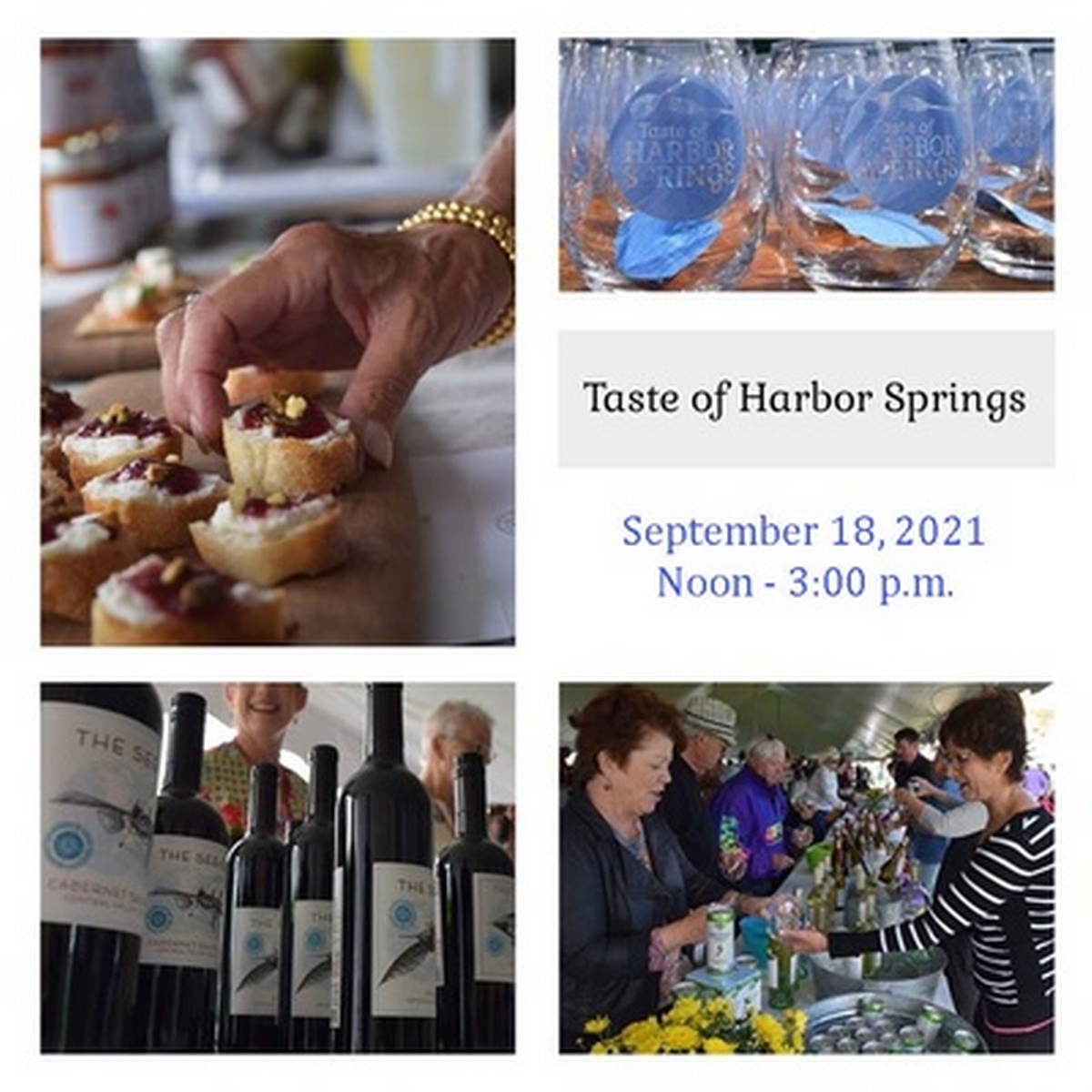 27Th Annual Taste Of Harbor Springs 2022 - Sep 17, 2022 - Harbor Springs Area Chamber Of Commerce , Mi
