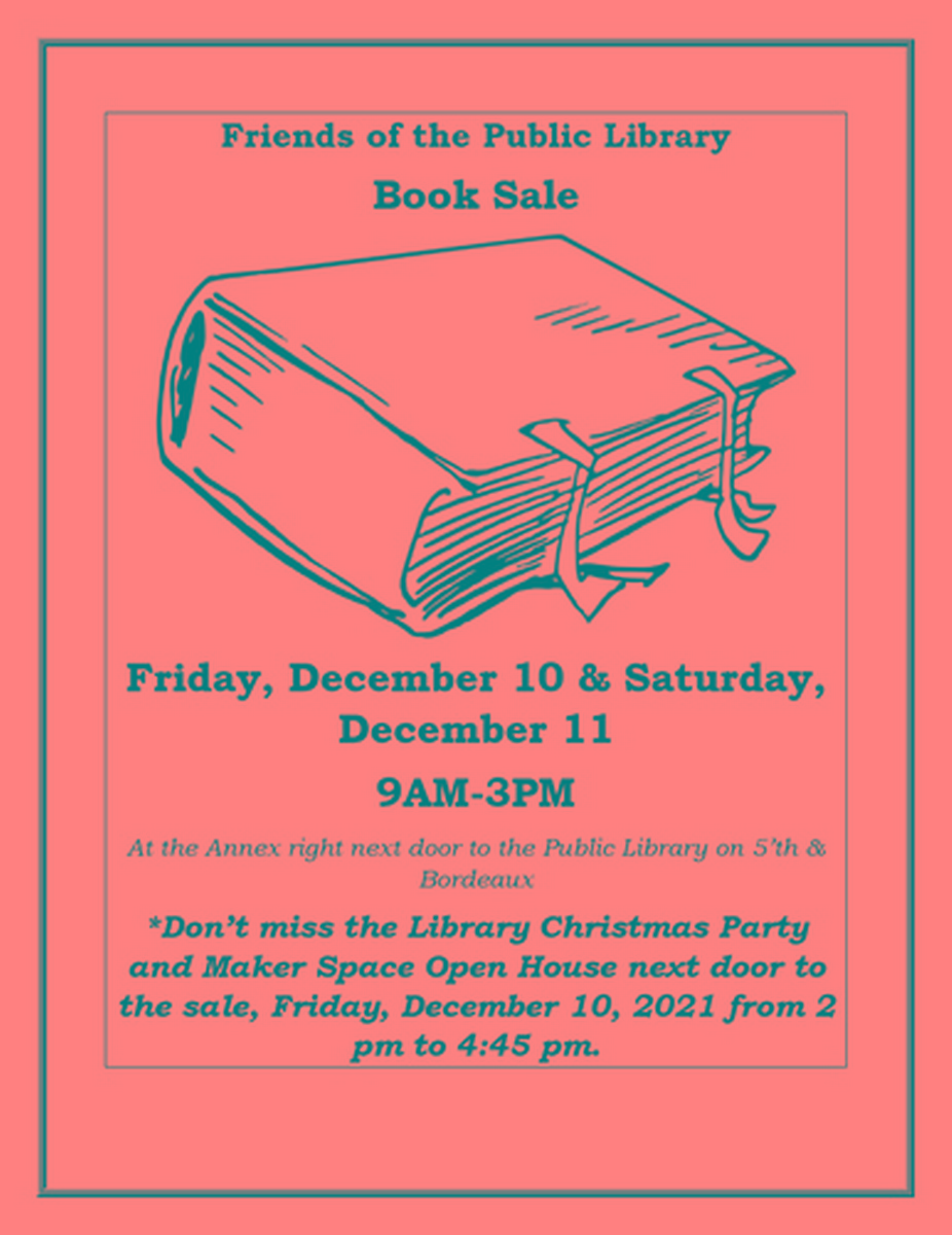 Friends of the Library Book Sale Dec 14, 2024 publiclayout_blog