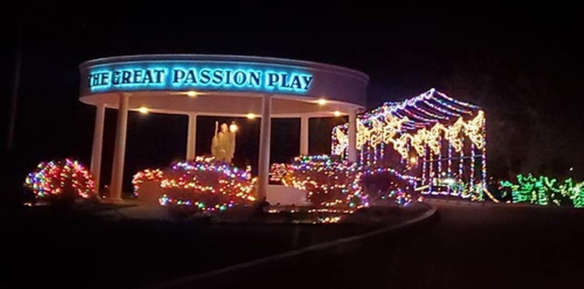 DriveThrough Light Display and Christmas Tree Forest at The Great