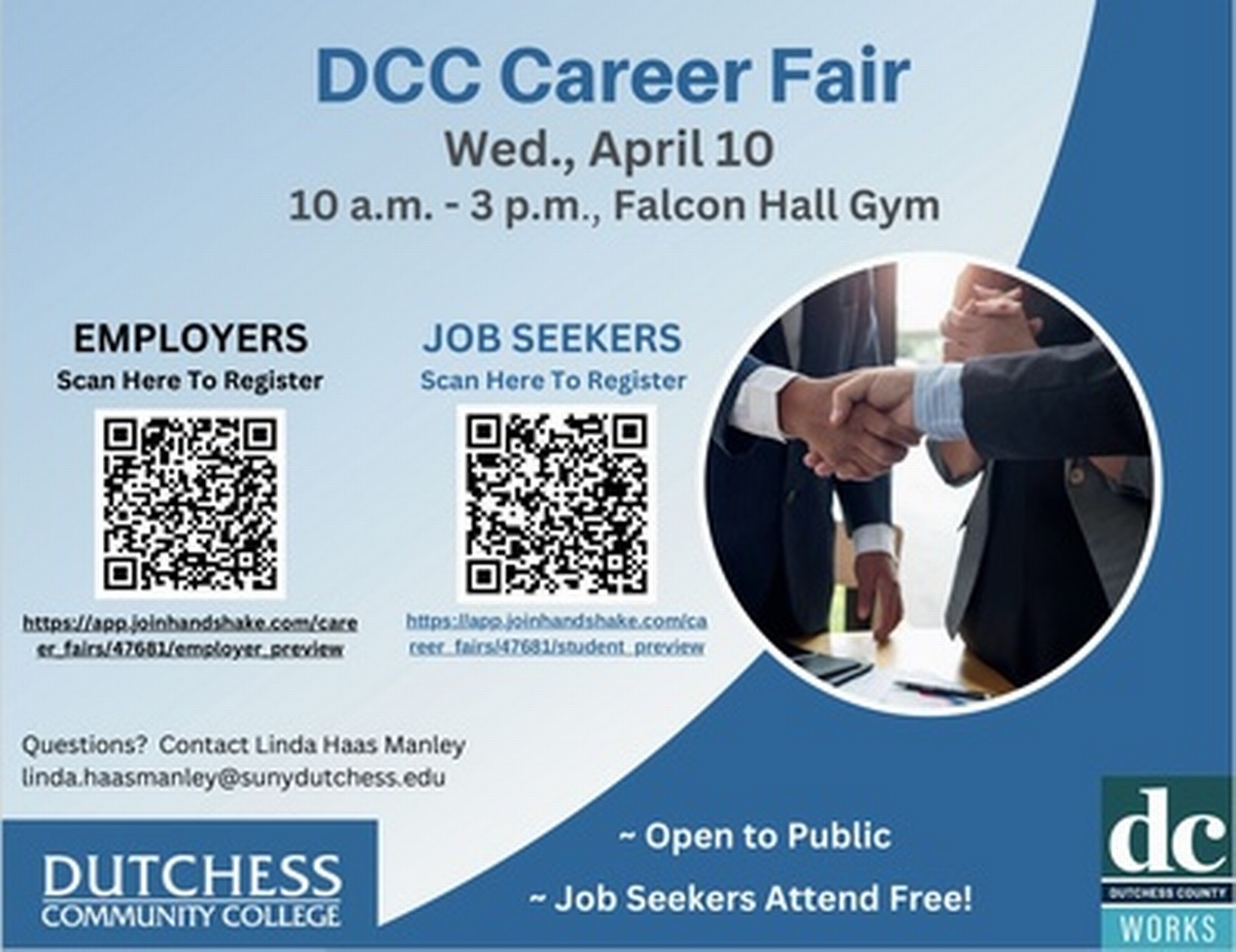 DCC Career Fair 2024 - Apr 10, 2024 - Page layout - Dutchess County  Regional Chamber of Commerce, NY
