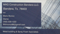 MAG Construction Bandera LLC