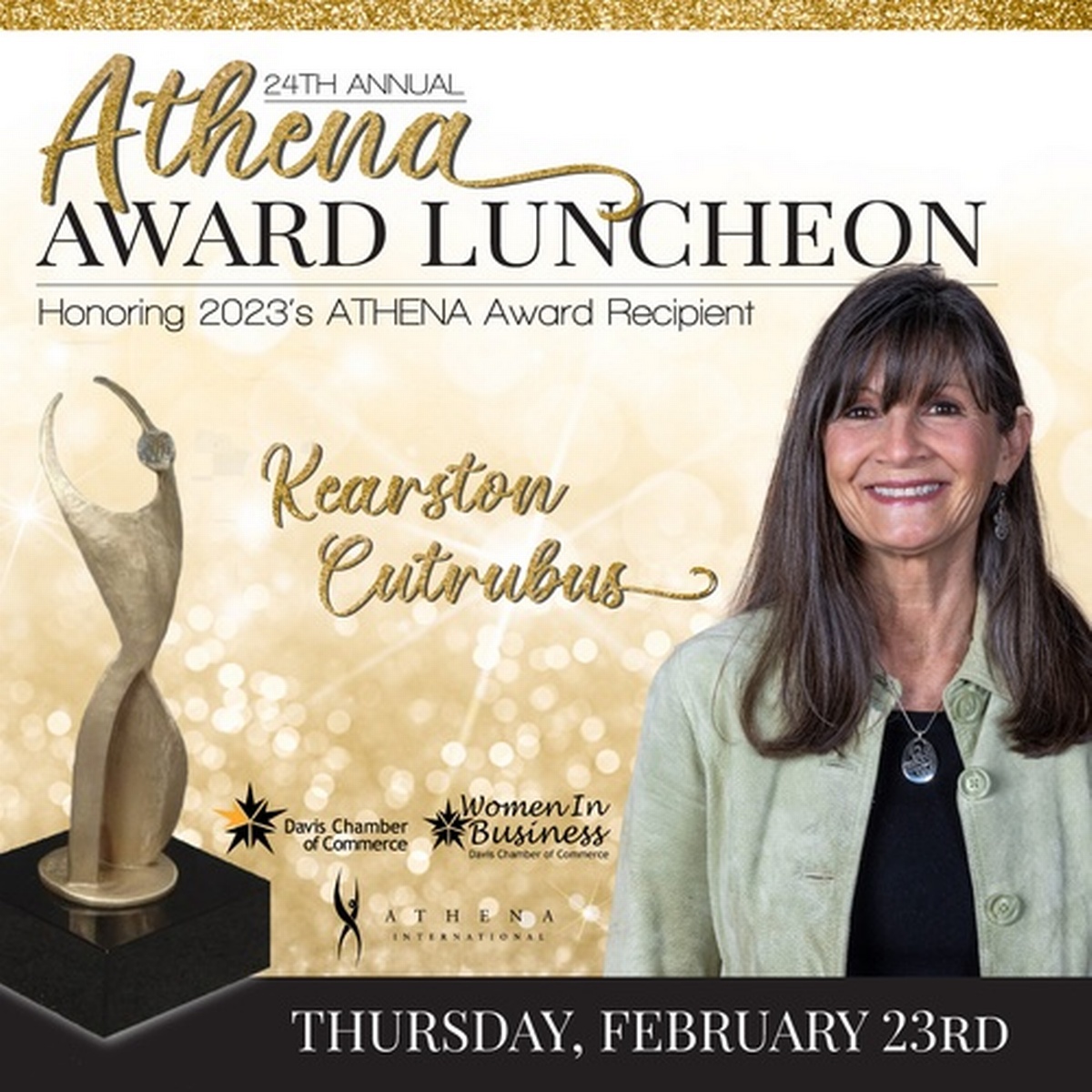 2024 ATHENA Award Luncheon Feb 15, 2024