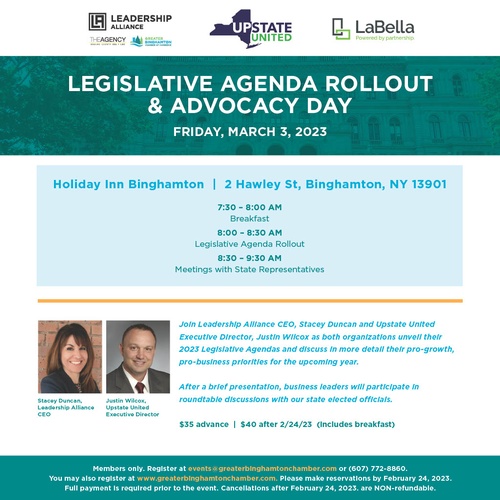 2024 Legislative Agenda Rollout & Local Advocacy Day Mar 5, 2024