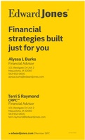 Edward Jones Financial Advisors Terri Raymond & Alyssa Burks