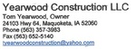 Yearwood Construction, LLC