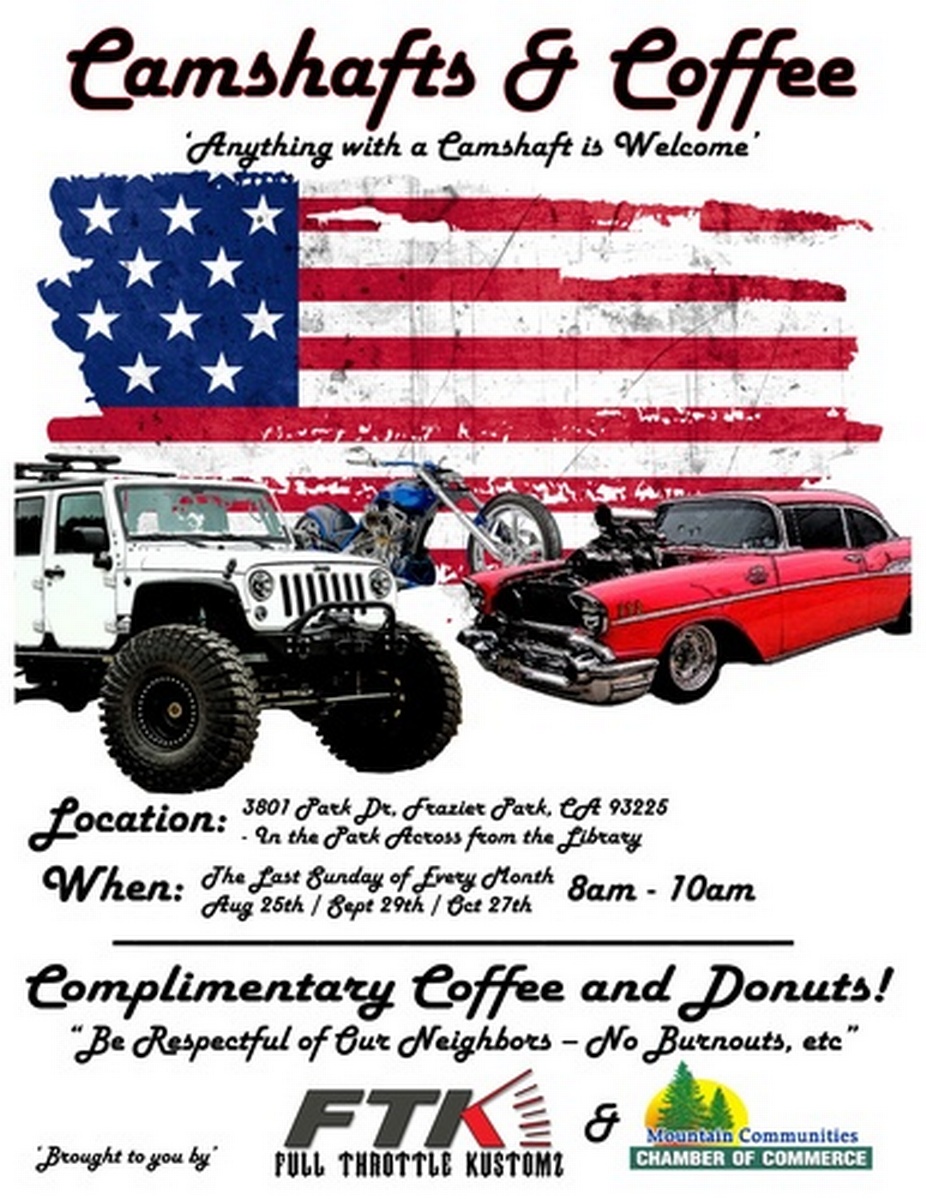 Camshafts & Cars May 25, 2025 Mountain Communities Chamber of