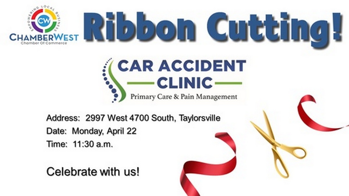Car Injury Clinic Ribbon Cutting - Apr 22, 2024