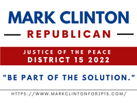 Mark Clinton for Justice of the Peace