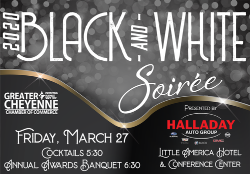 Annual Banquet 2020 Black And White Soiree Presented By Halladay