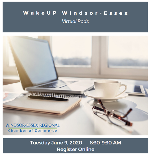 Virtual WakeUP Windsor-Essex, It's Time to Reconnect - June 9