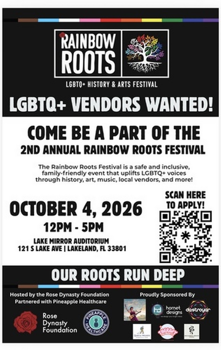 Rainbow Roots: LGBTQ+ History & Arts Festival