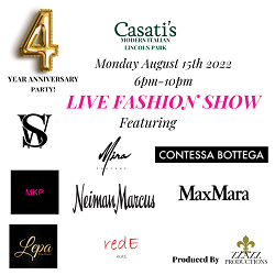 Casati’s Modern Italian 4 Year Anniversary Party & Live Fashion Show