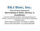 S & J Door, Inc.