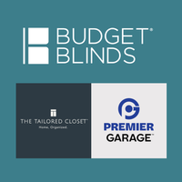 Budget Blinds, The Tailored Closet & Premier Garage