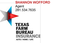 Texas Farm Bureau Insurance - Agent Shannon Wofford