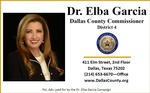 Dr. Elba Garcia, Dallas County Commissioner