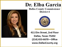 Dr. Elba Garcia, Dallas County Commissioner District 4