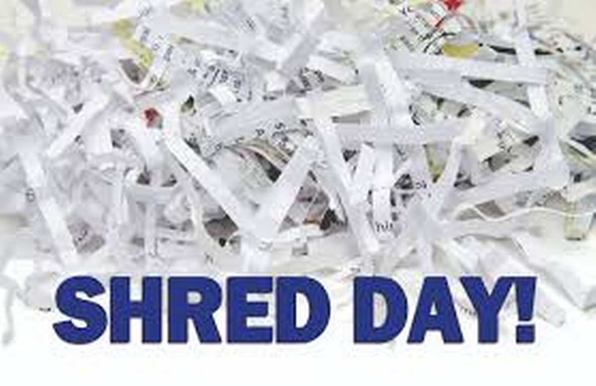 Spring Community Wide Shred Day - Apr 20, 2024