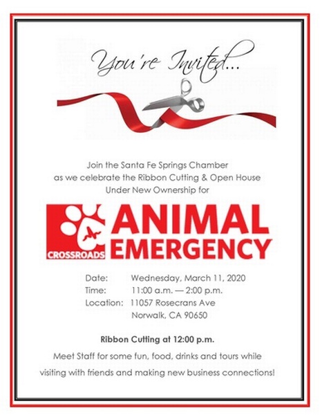Crossroads Animal Emergency Ribbon Cutting & Open House