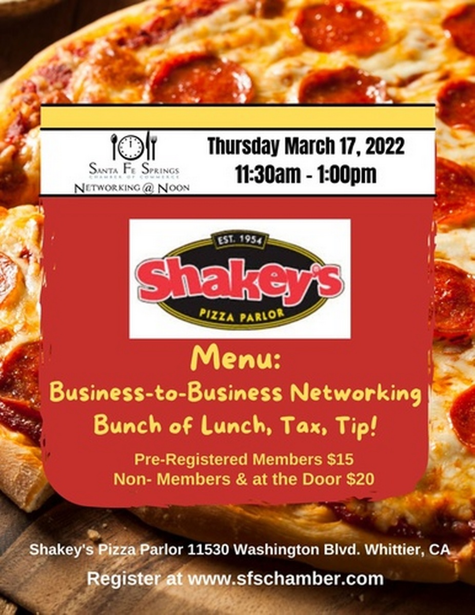 Networking @ Noon March 2022